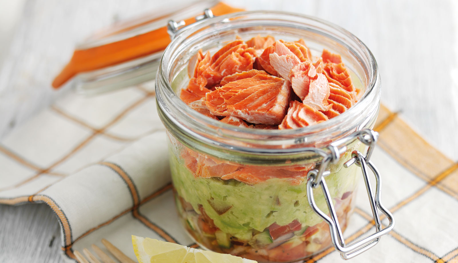 Alaska Salmon Layered Lunch by Wild Alaska Seafood