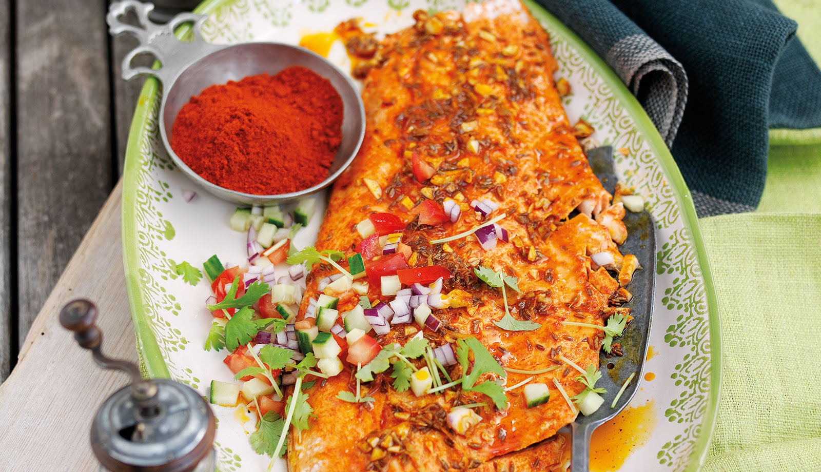 Alaska Salmon Side with Moroccan Spices by Wild Alaska Seafood