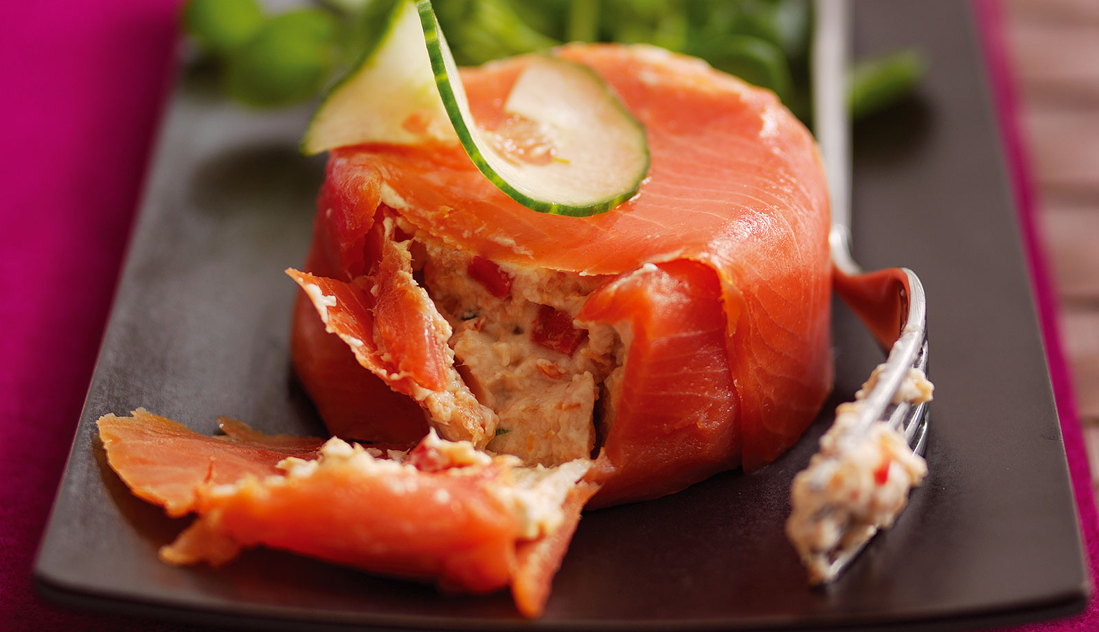 Wild Alaska Salmon and Red Pepper Mousse Recipe