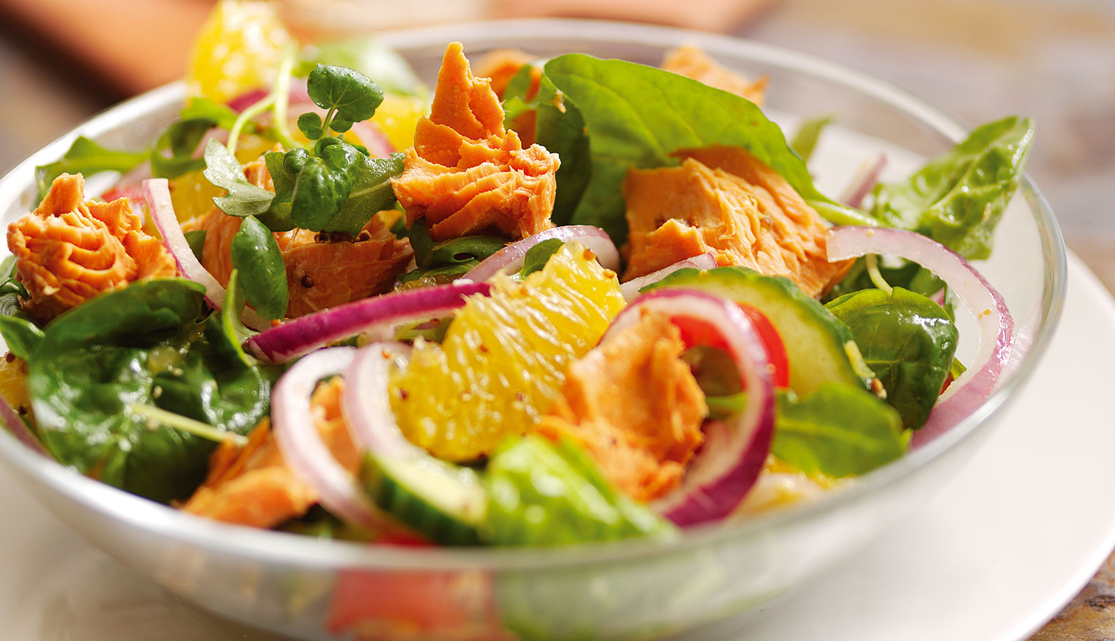 Wild Alaska Salmon Body Boost Salad Recipe by Wild Alaska Seafood