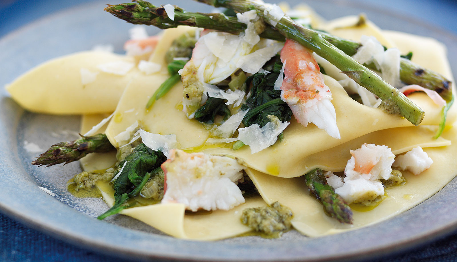 Wild Alaska Crab Open Lasagne Seafood Recipe
