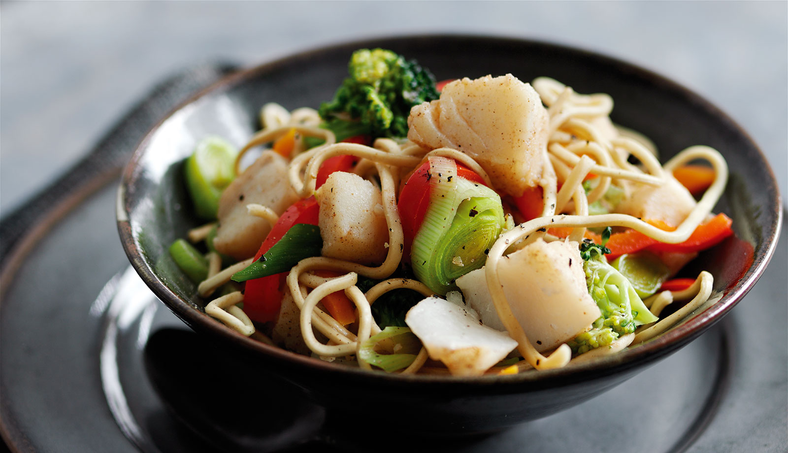 Wild Alaska Pollock and Noodles Recipe