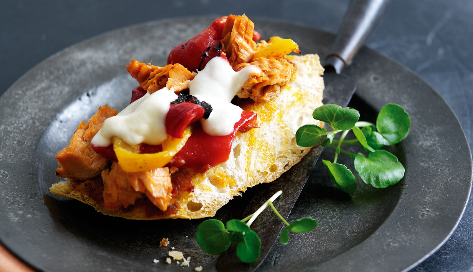 Wild Alaska Salmon Ciabatta Bake by the Alaska Seafood Kitchen