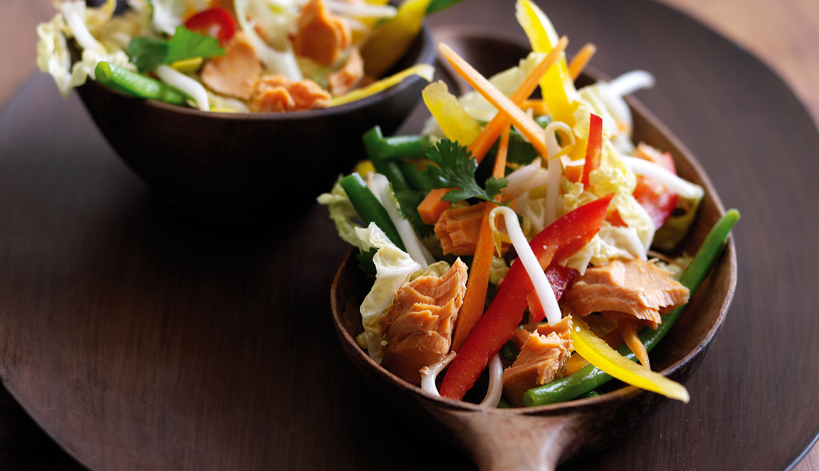 Wild Alaska Salmon Salad Asian-Style Recipe