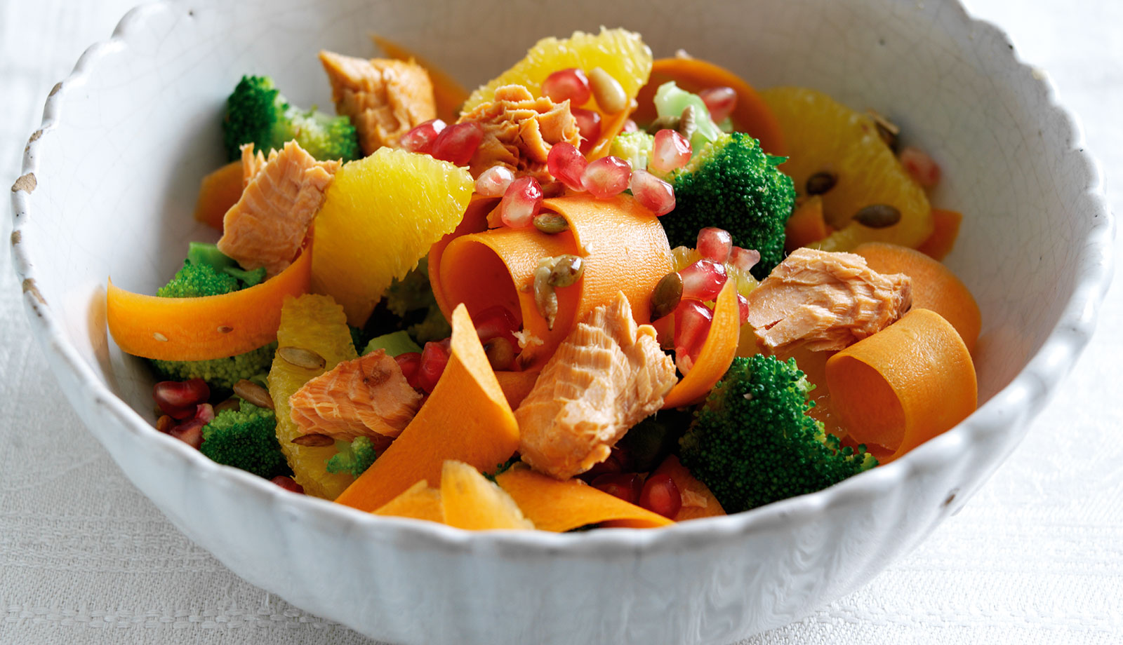 Wild Alaska Salmon Superbowl Salad by the Alaska Seafood Kitchen