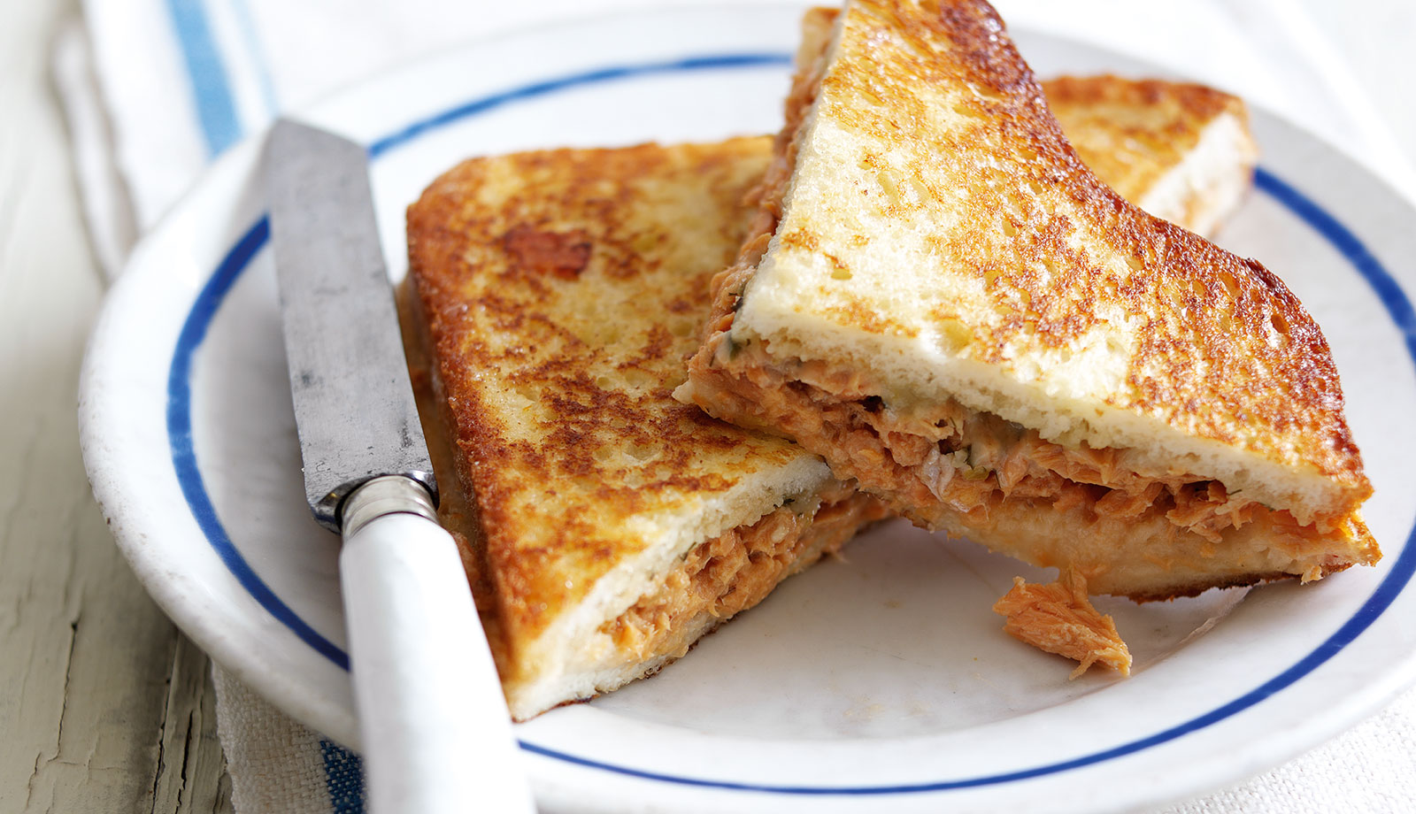 Wild Alaska Salmon French Toast by the Alaska Seafood Kitchen