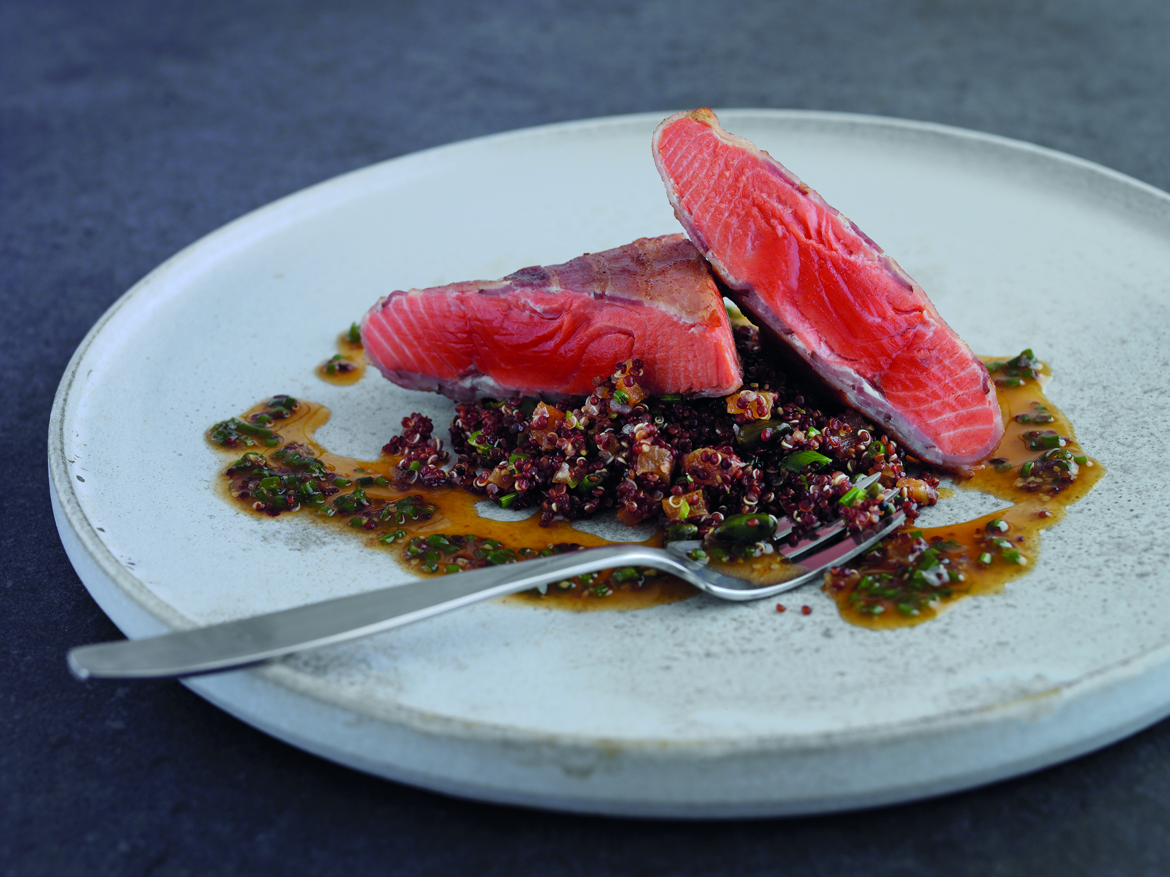 Pan Fried Alaska Sockeye Salmon by Jose Souto