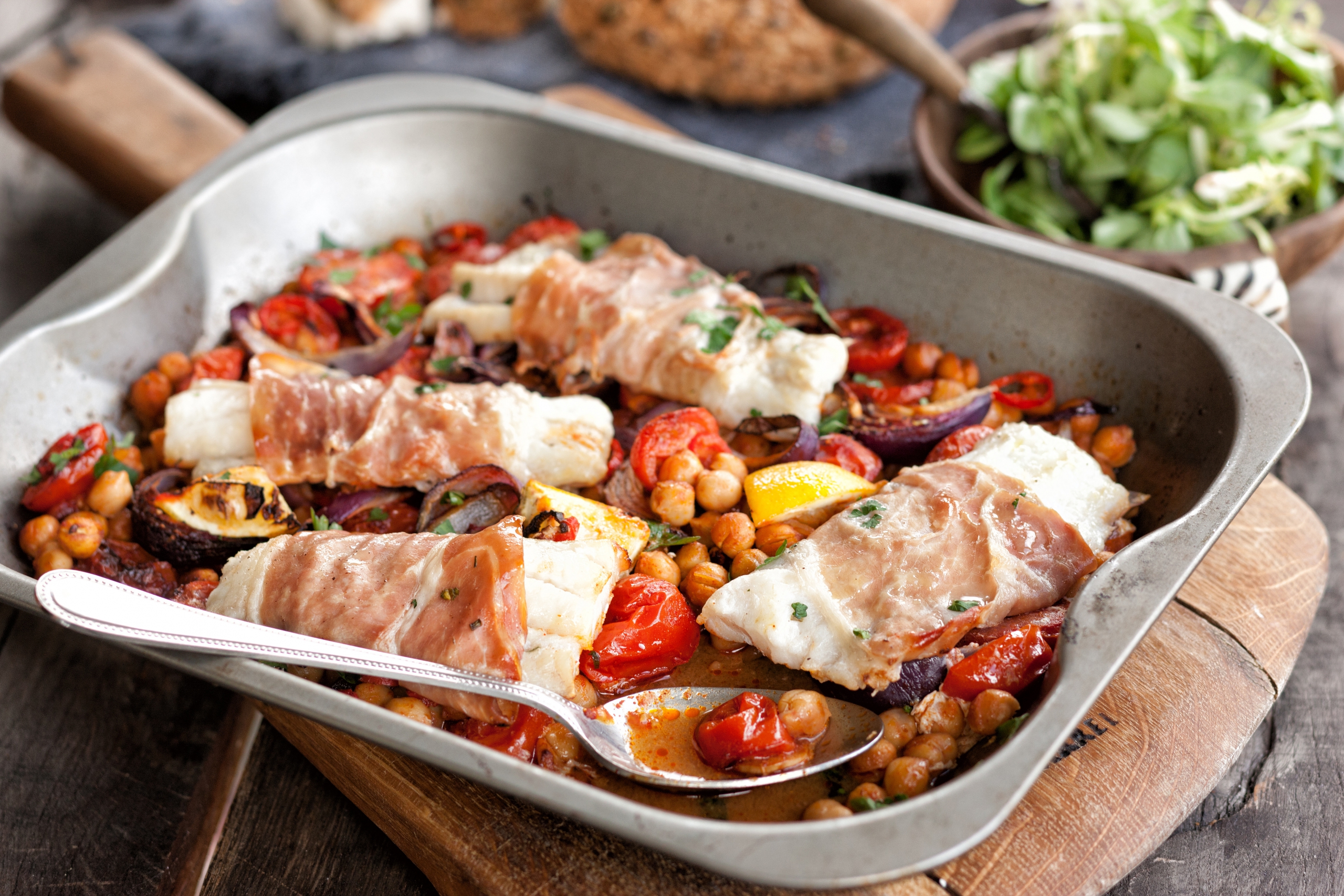 One Pot Spanish Style Pollock - Wild Alaska Seafood