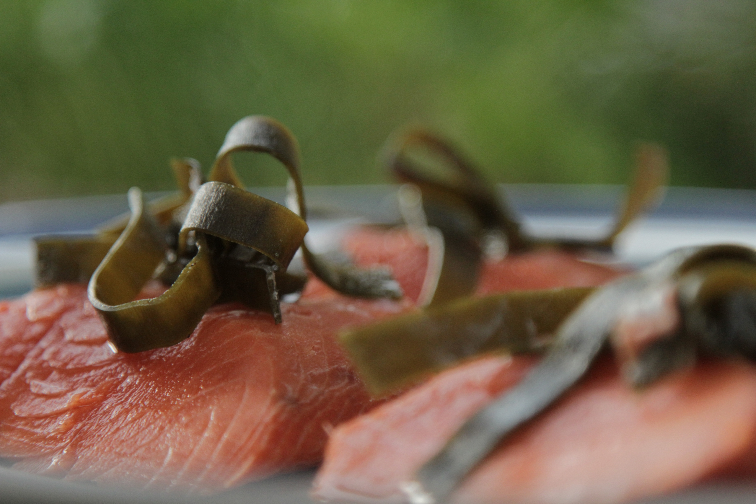 Sockeye Salmon Wrapped in Kombu by Alyn Williams