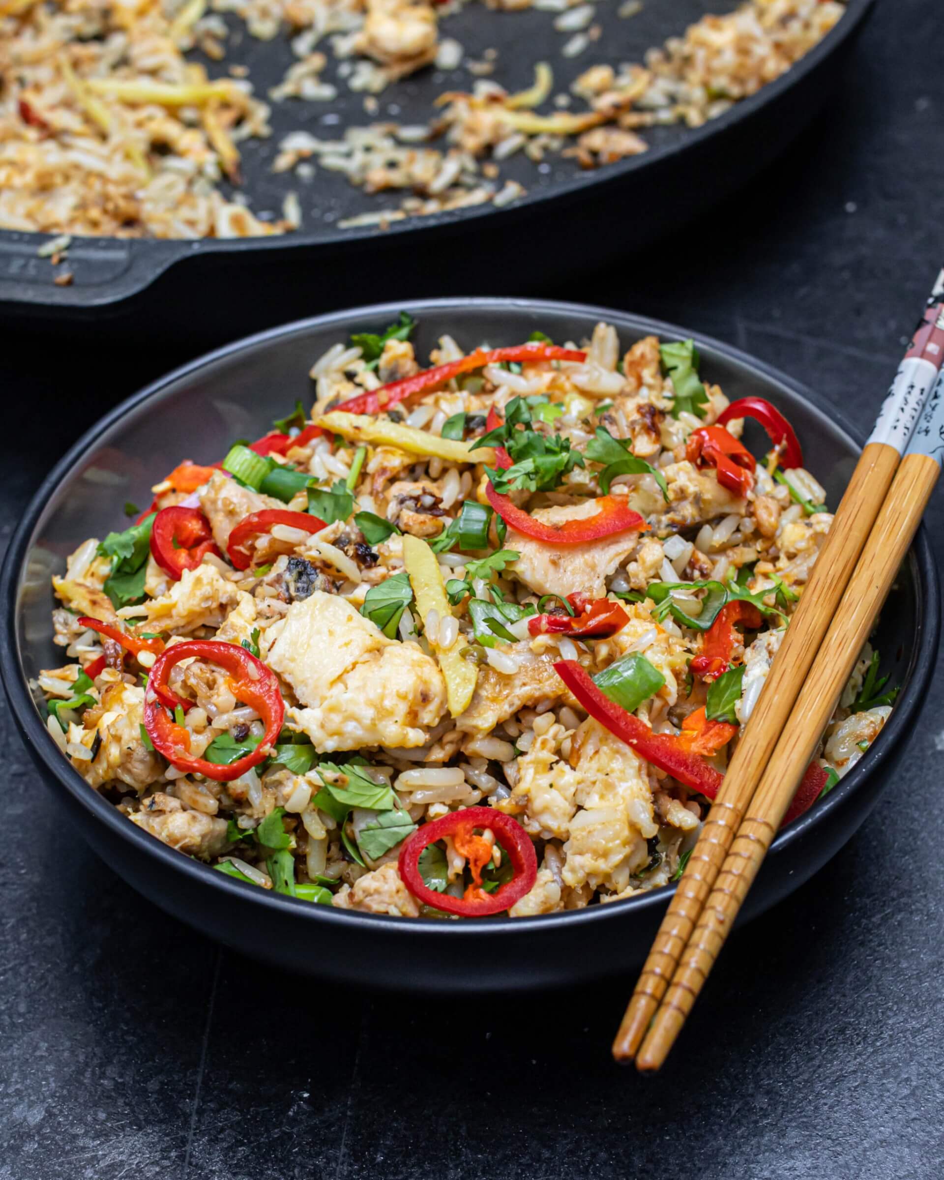 MOB Kitchen Alaska Salmon Egg Fried Rice Wild Alaska Seafood