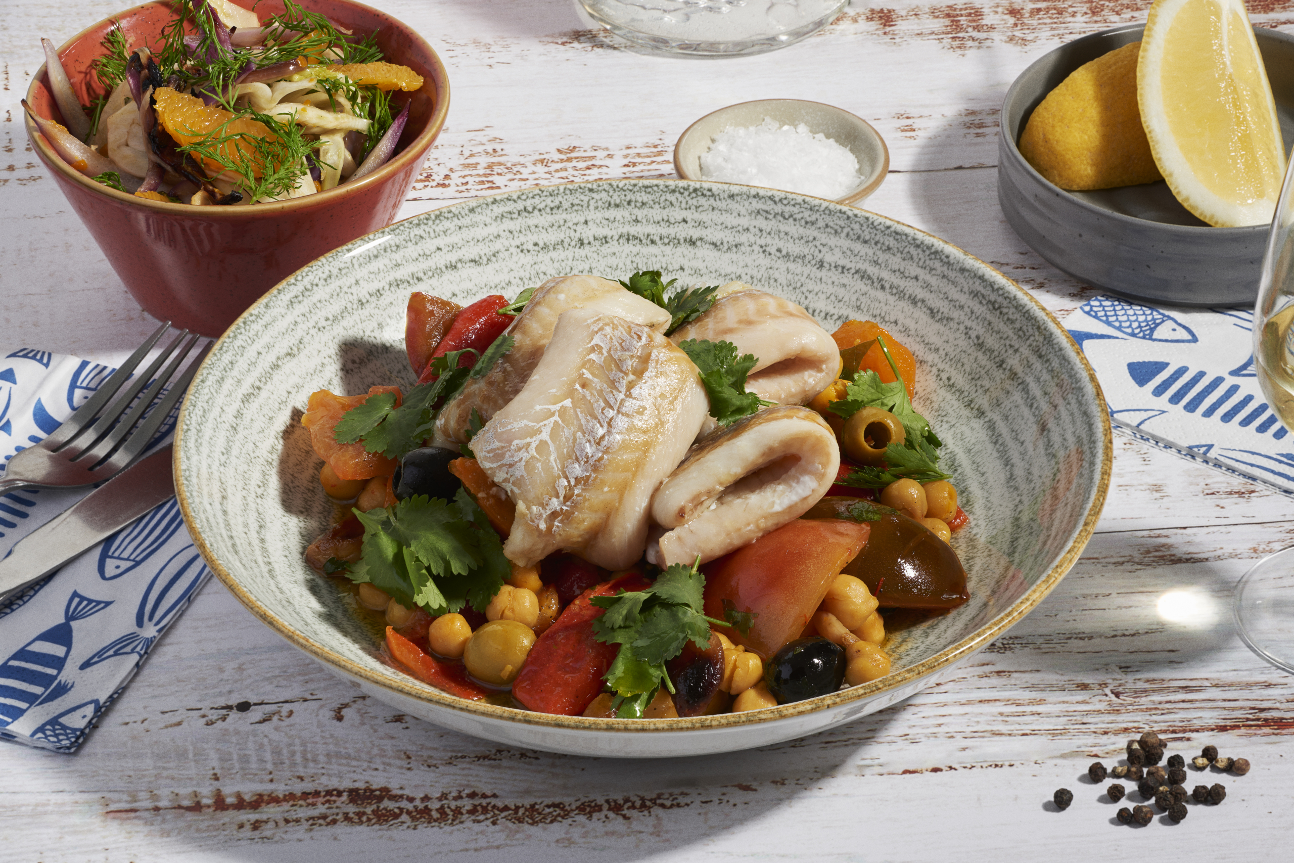 Pollock Stew Parcel with Roasted peppers - Wild Alaska Seafood