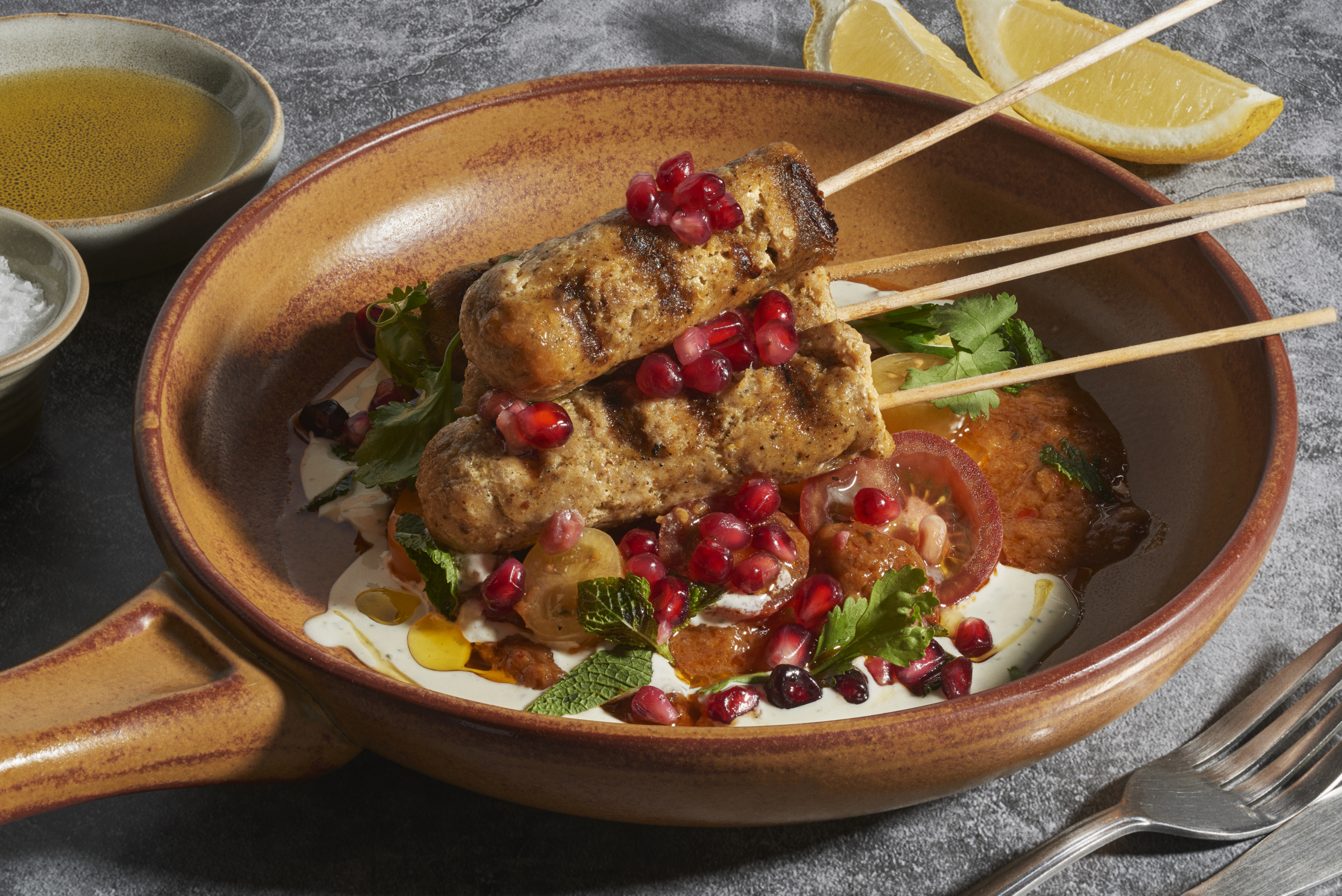 Pollock Kofte with Marinated Tomatoes - Wild Alaska Seafood