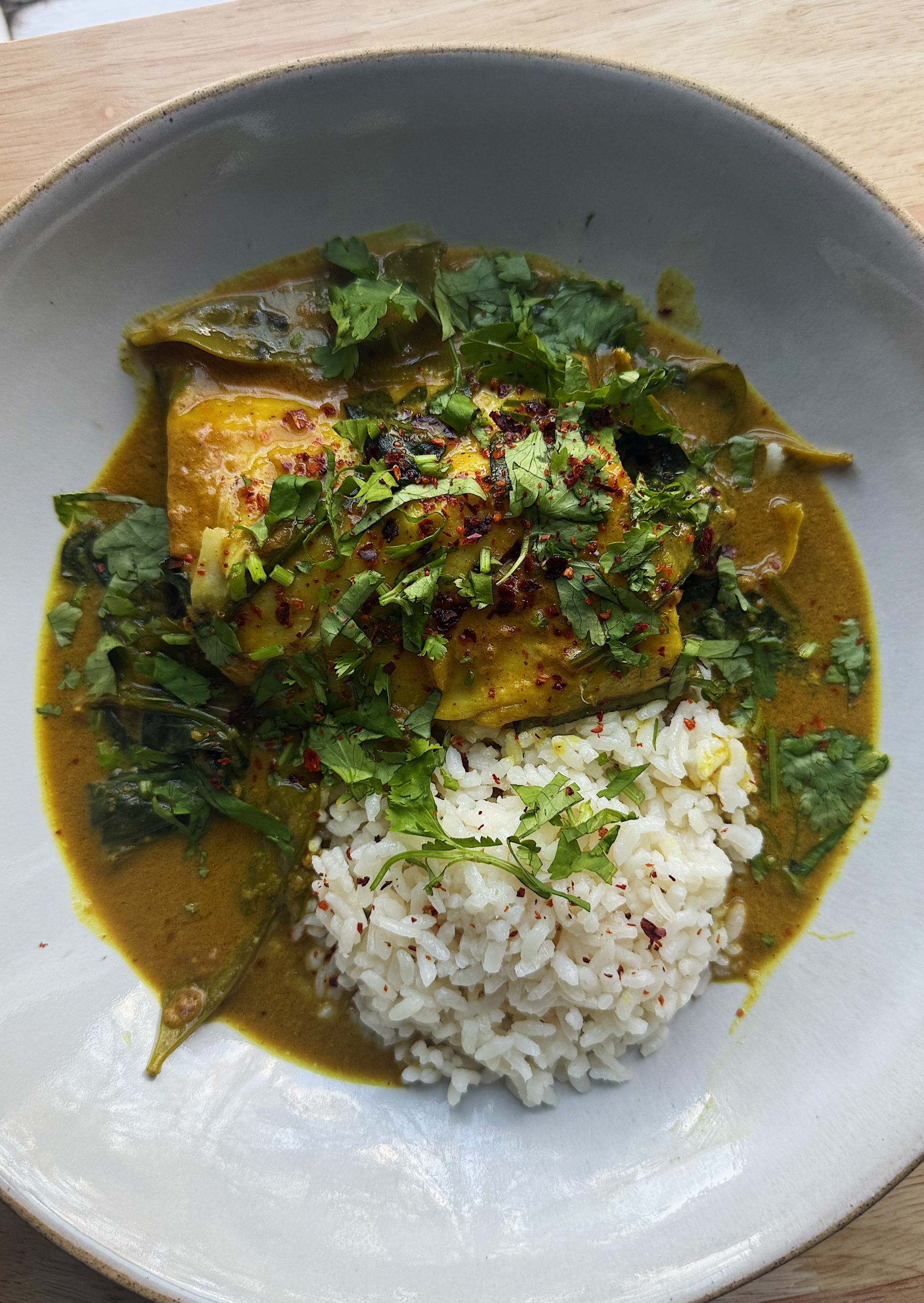 Mild Peanut and Coconut Cod Curry - Wild Alaska Seafood