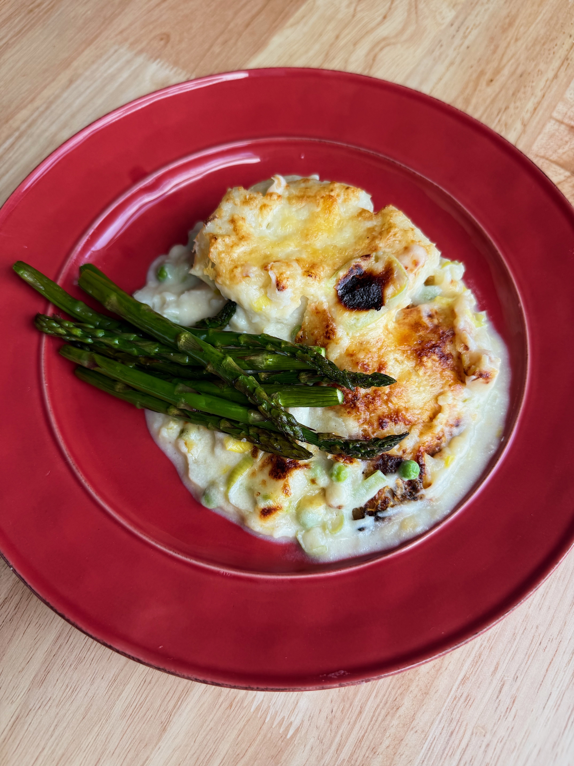 Cheesy Leek and Pollock Bake - Wild Alaska Seafood